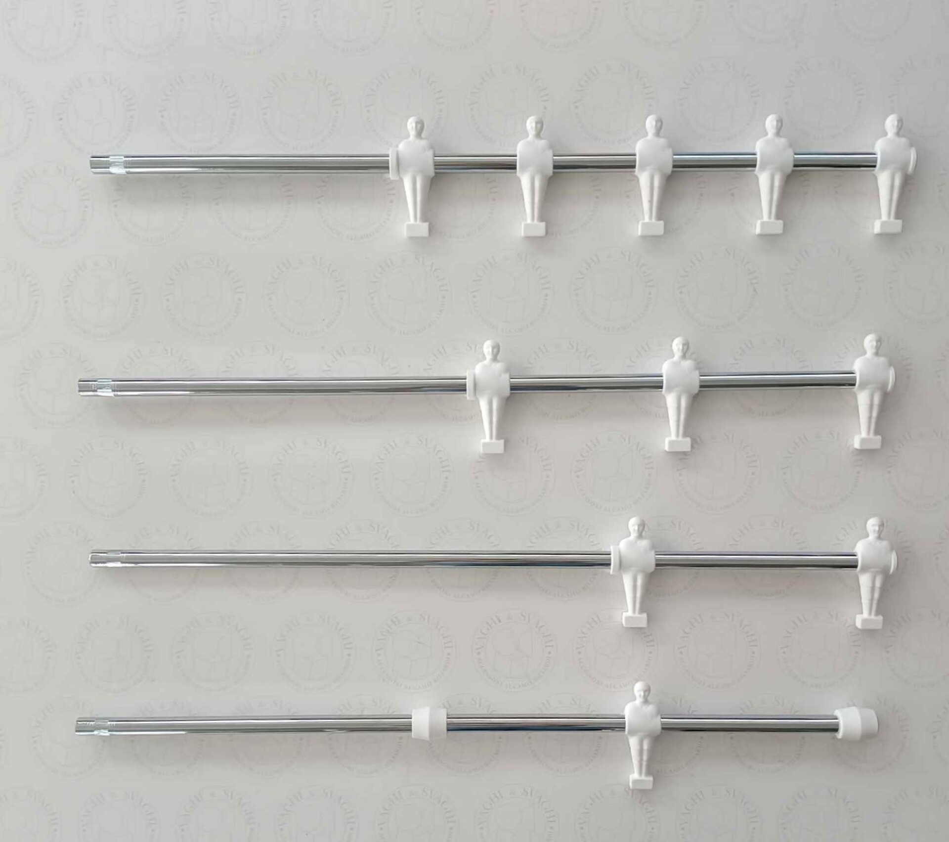 SERIE ASTE ESTERNE ROBERTO SPORT DIAM. 18 X 790 MM OMINI BIANCHI