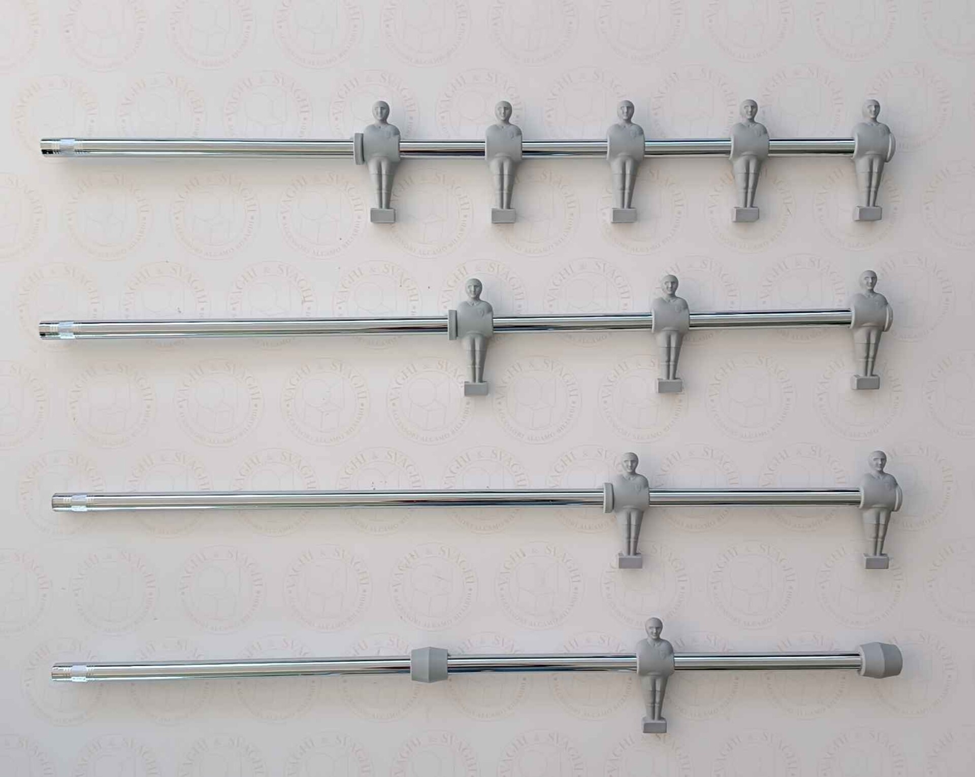 SERIE ASTE ESTERNE ROBERTO SPORT DIAM. 18 X 790 MM OMINI GRIGI