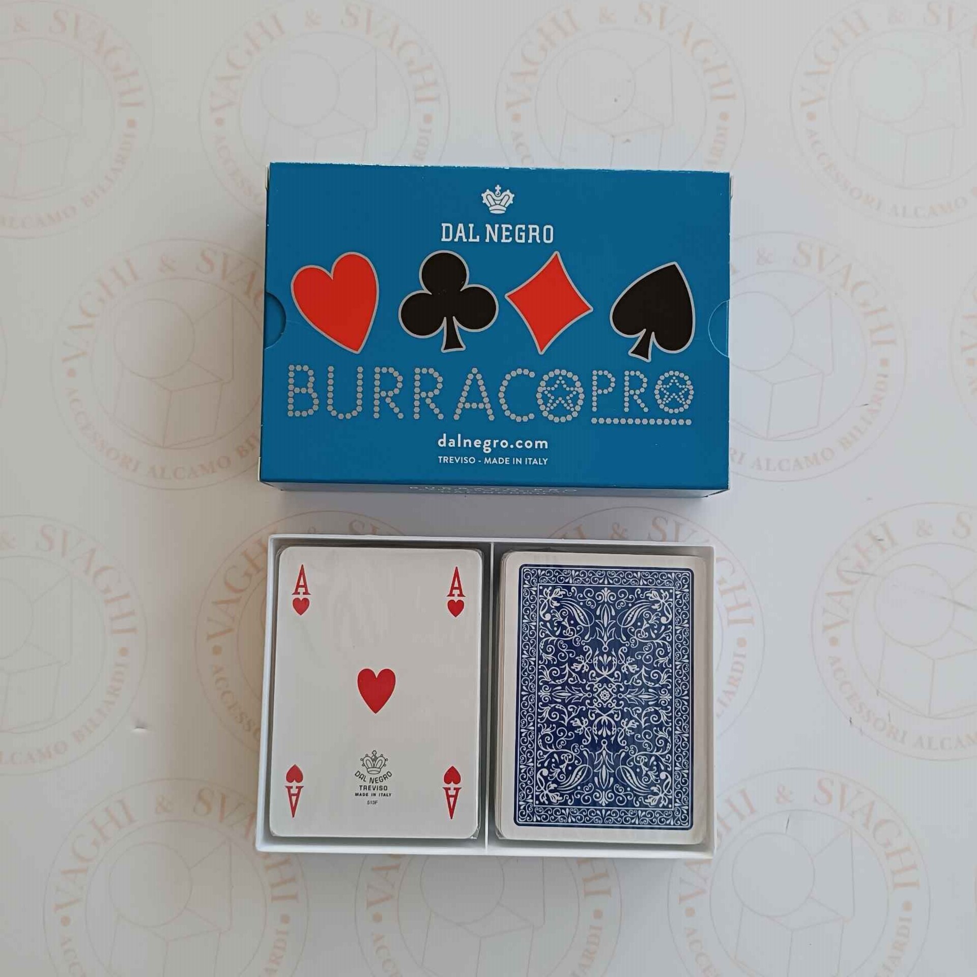 CARTE BURRACO PRO DAL NEGRO 100% PLASTICA