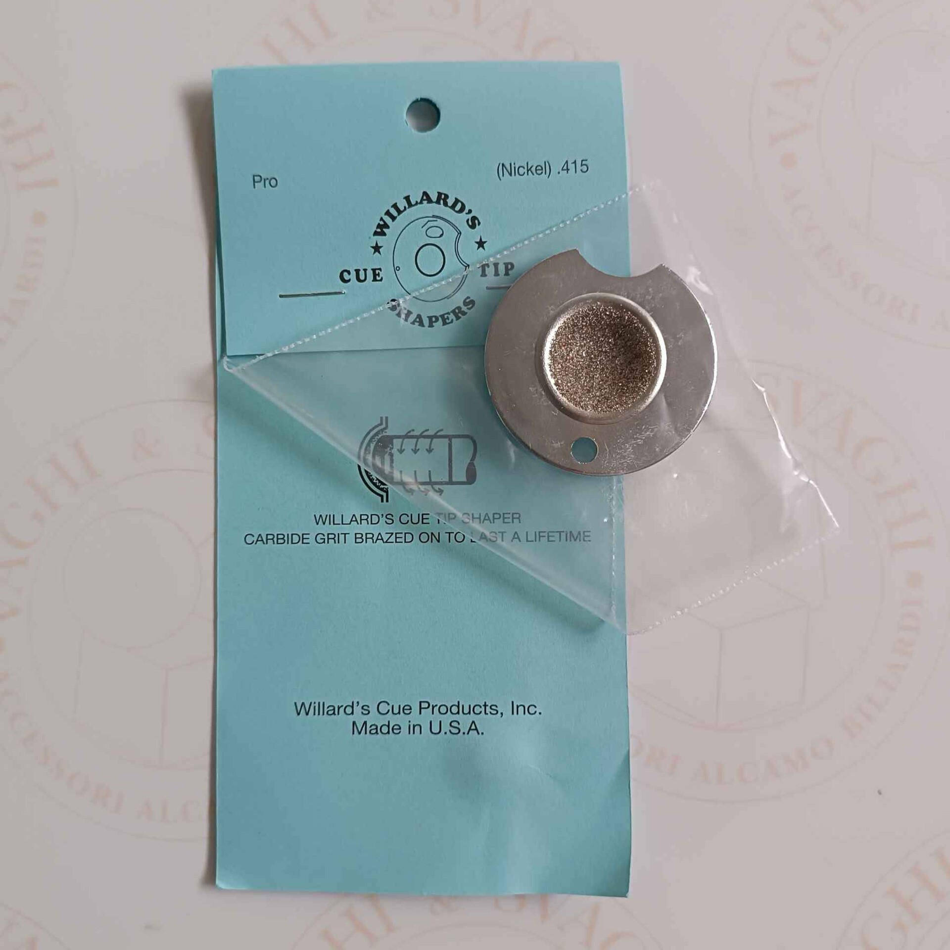 RASCHIETTO RASCHIA CUOIO NICKEL RADIUS
