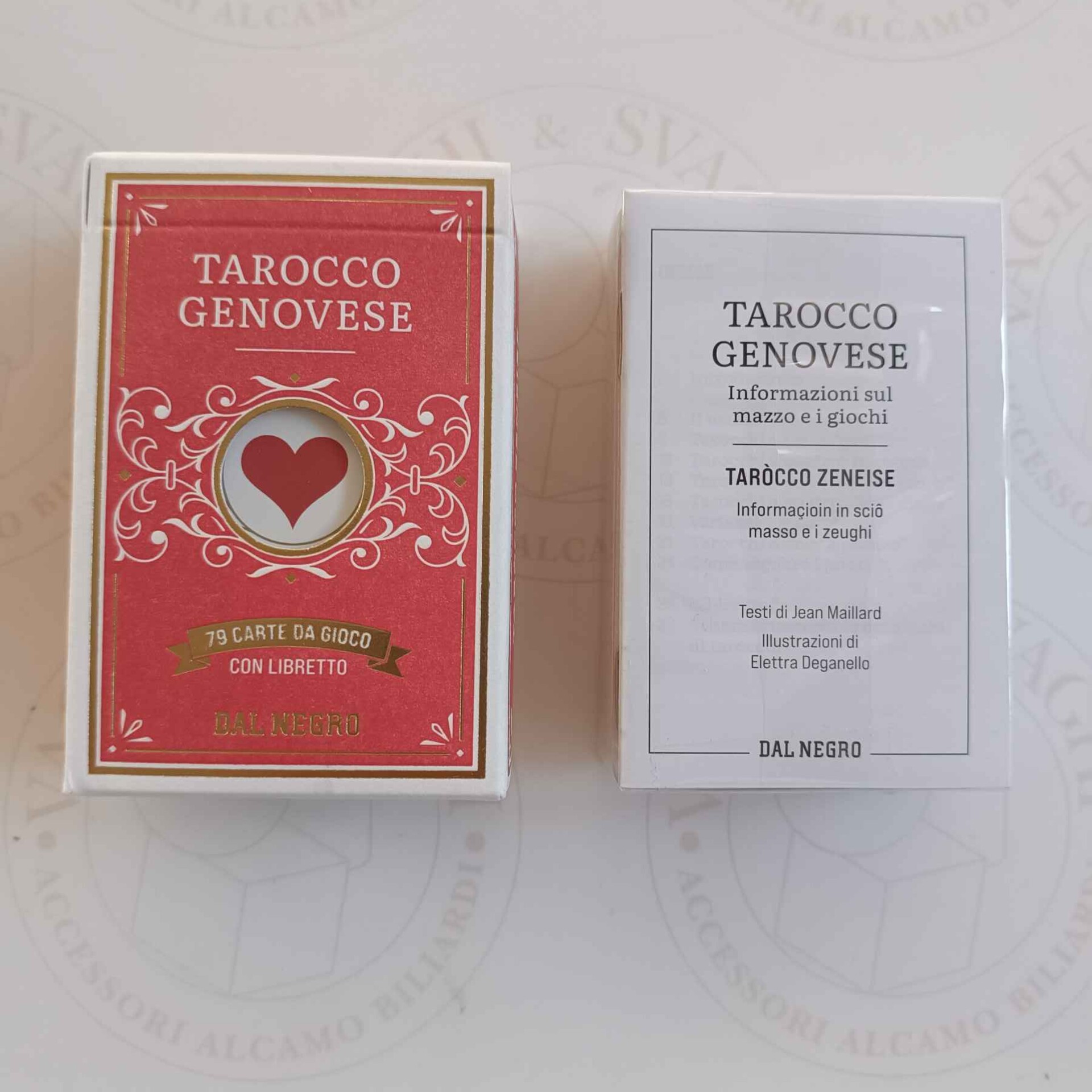CARTE TAROCCO DAL NEGRO GENOVESE