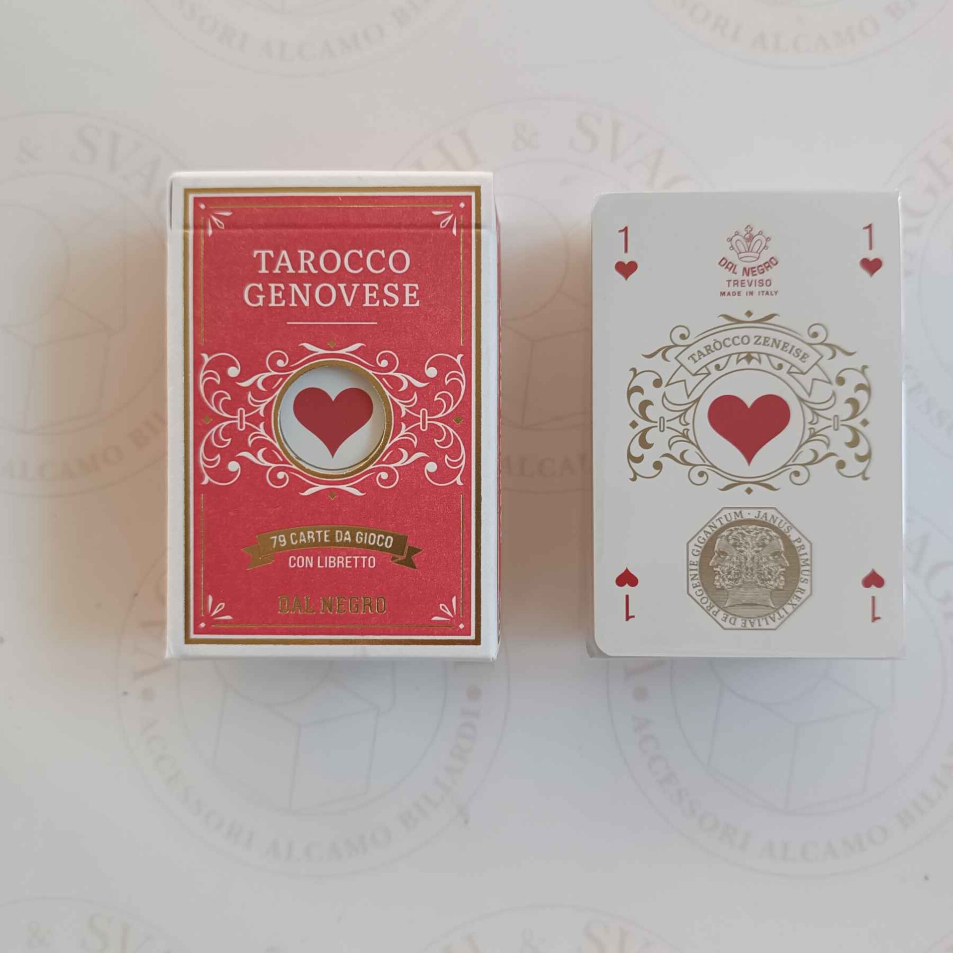 CARTE DAL NEGRO TAROCCO GENOVESE