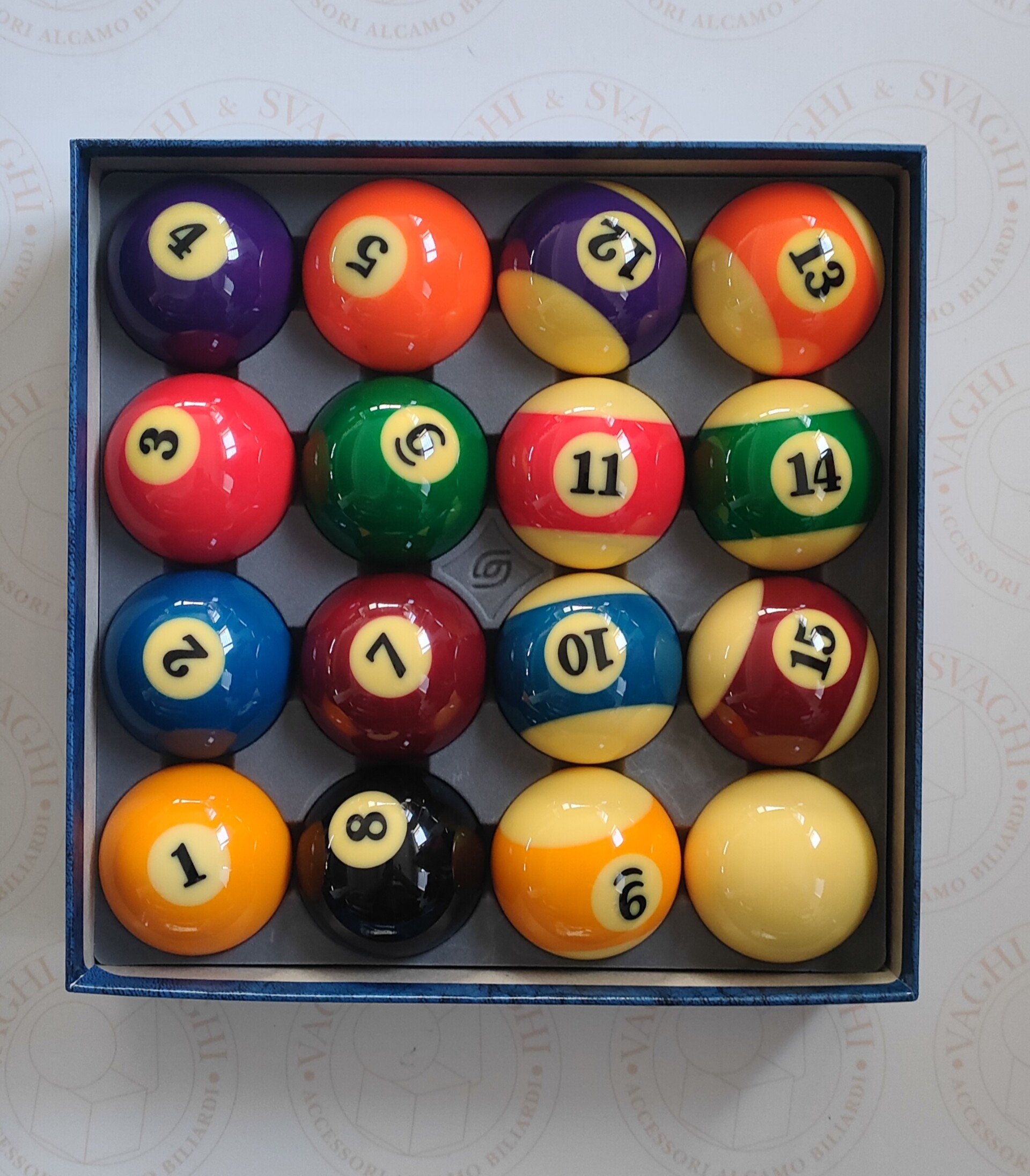 BILIE SET POOL SUPER ARAMITH PRO DIAM. 57,2 MM.