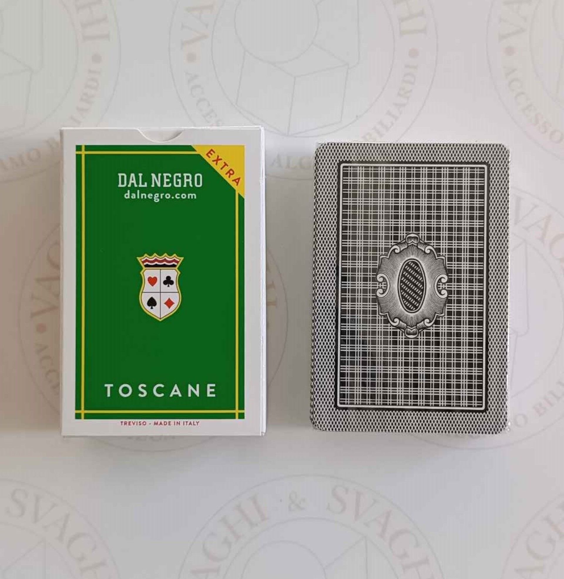 CARTE TOSCANE DAL NEGRO EXTRA ASTUCCIO VERDE