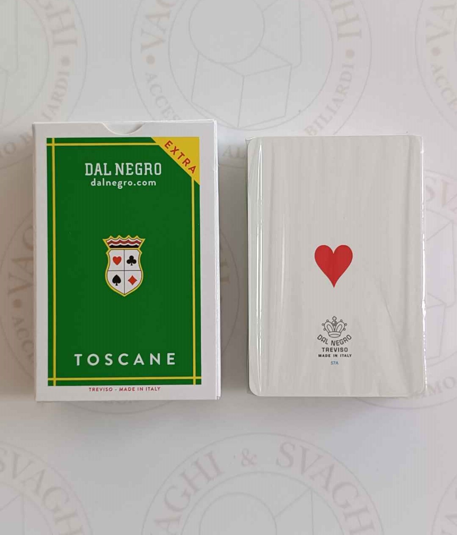 CARTE TOSCANE DAL NEGRO EXTRA ASTUCCIO VERDE