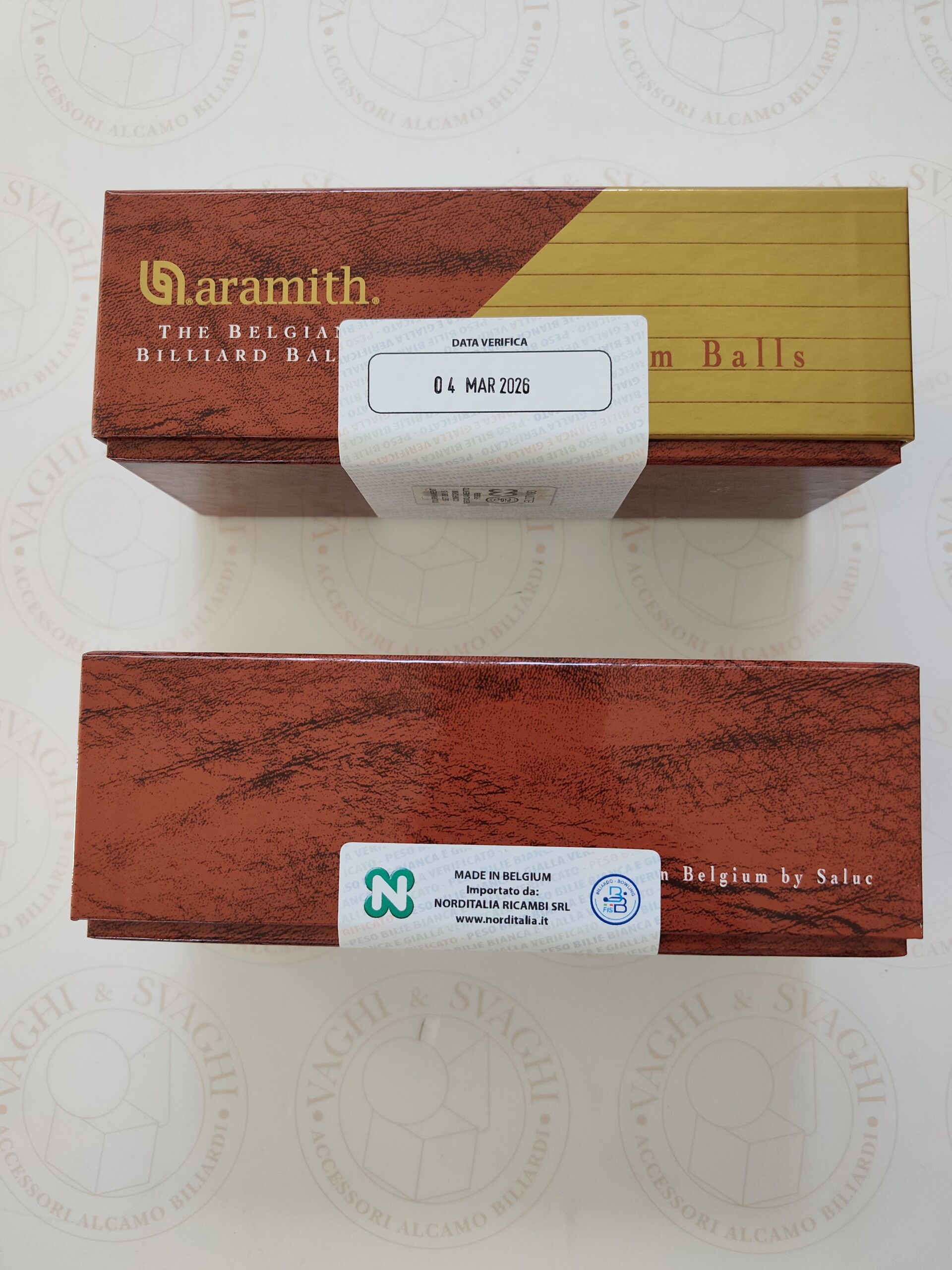 BILIE SET 5/9 BIRILLI SUPER ARAMITH TOURNAMENT DIAM. 61,5 OMOLOGATI
