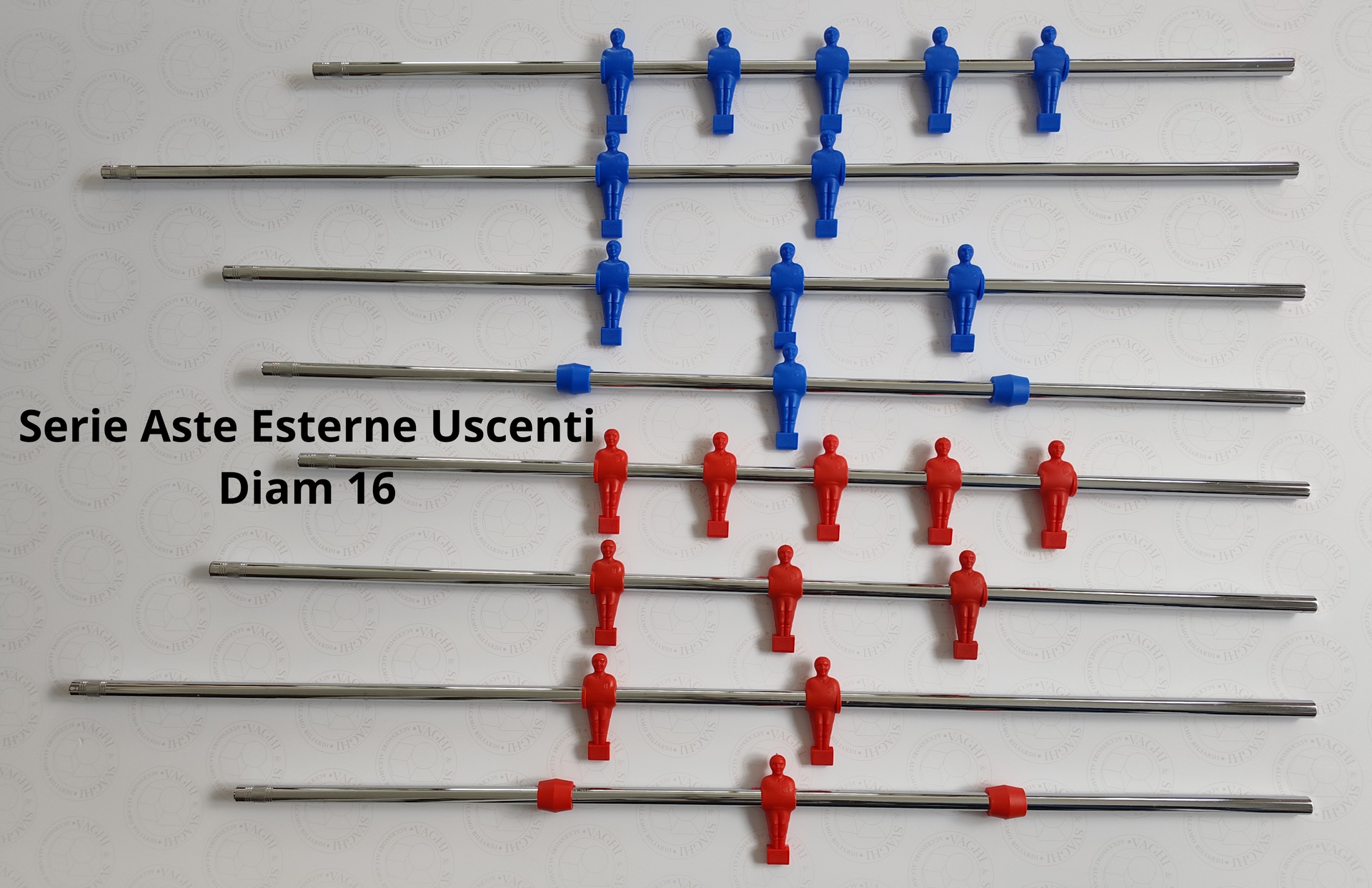 SERIE ASTE USCENTI ROBERTO SPORT DIAM 16 MM