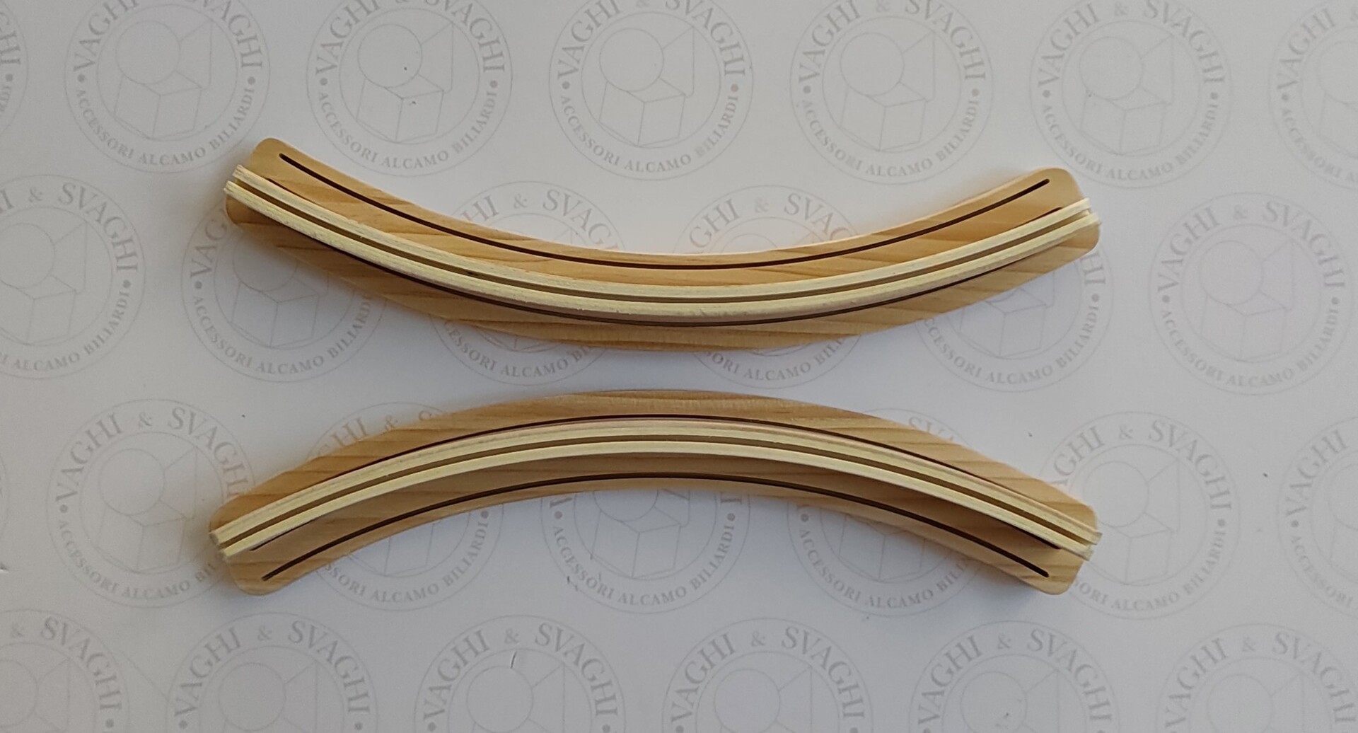 SUPPORTO CARTE DA GIOCO DAL NEGRO IN LEGNO 2 PEZZI