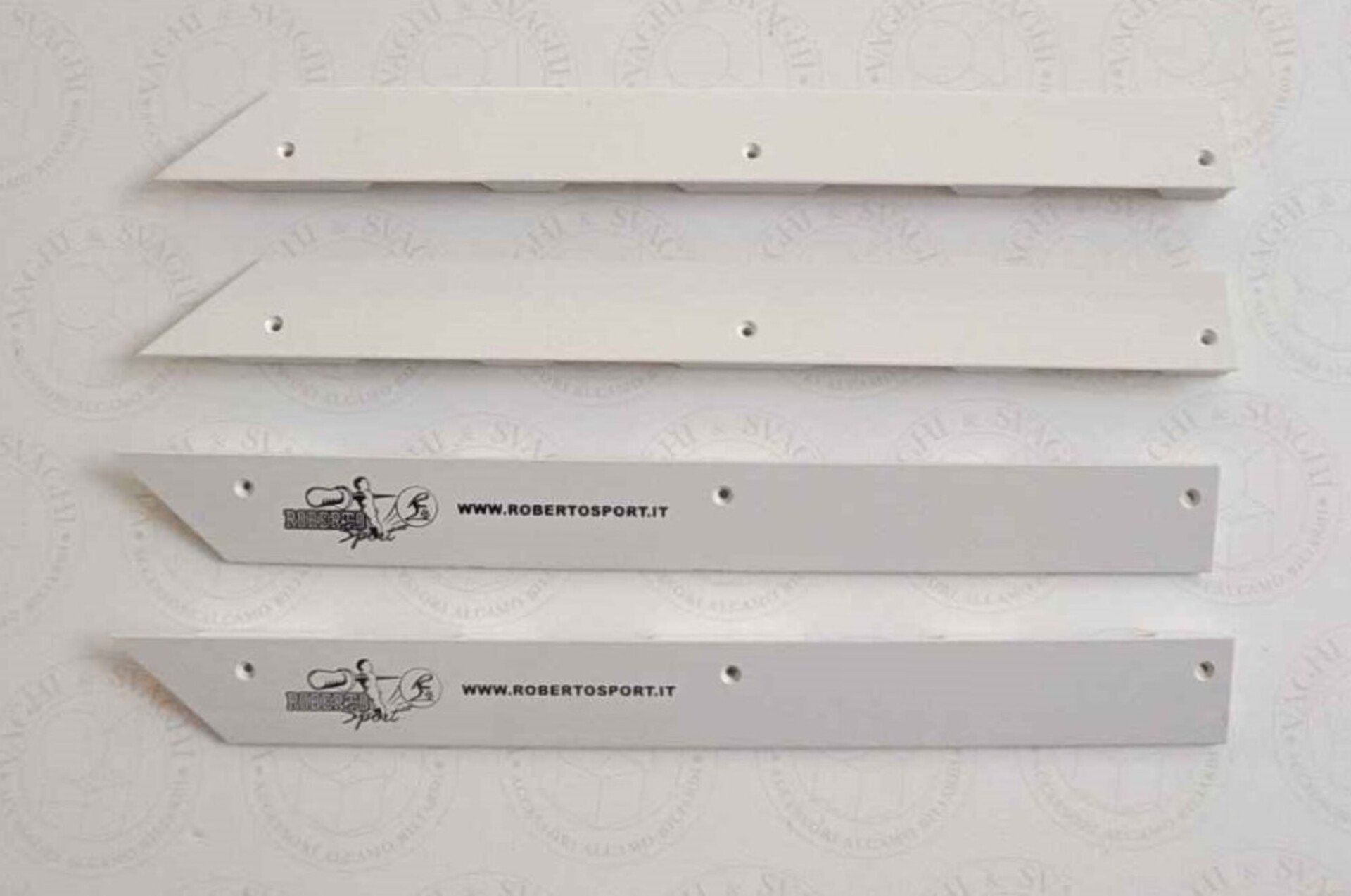 SERIE DI 4 LISTE SERIGRAFATE ROBERTO SPORT MODELLO TRADITIONAL