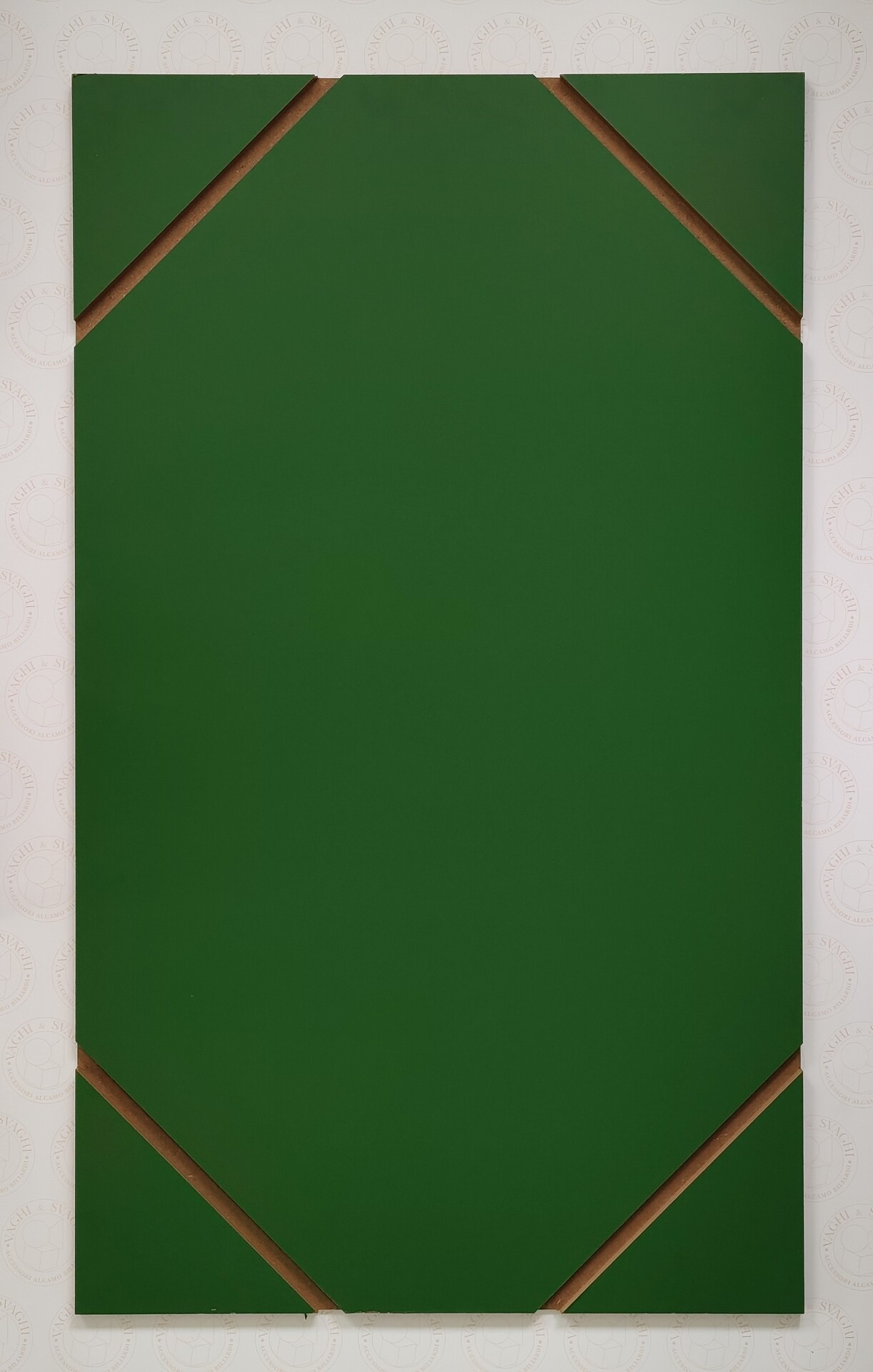CAMPO GIOCO IN LAMINATO PER CALCIO BALILLA GARLANDO PER MIS.1225 X 722 X 14 MM. CON  NUOVA SERIGRAFIA
