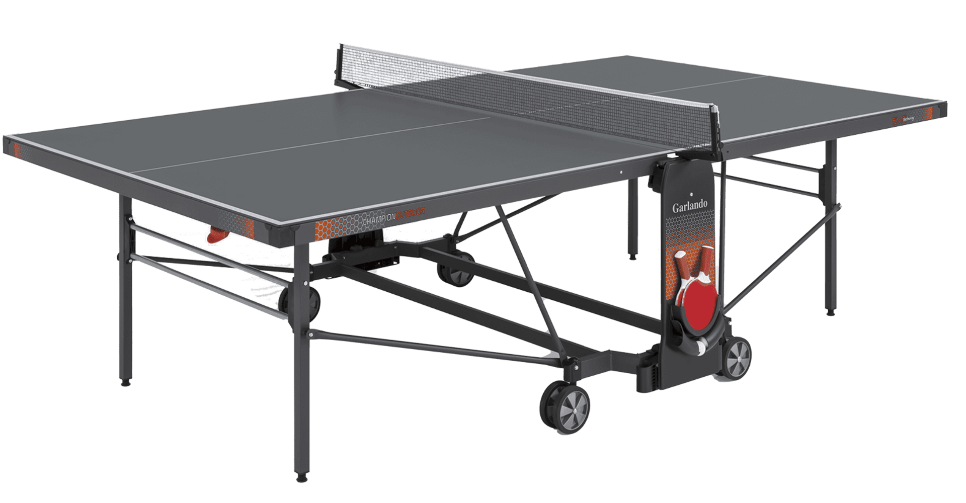 PING PONG GARLANDO CHAMPION OUTDOOR  PIANO GRIGIO