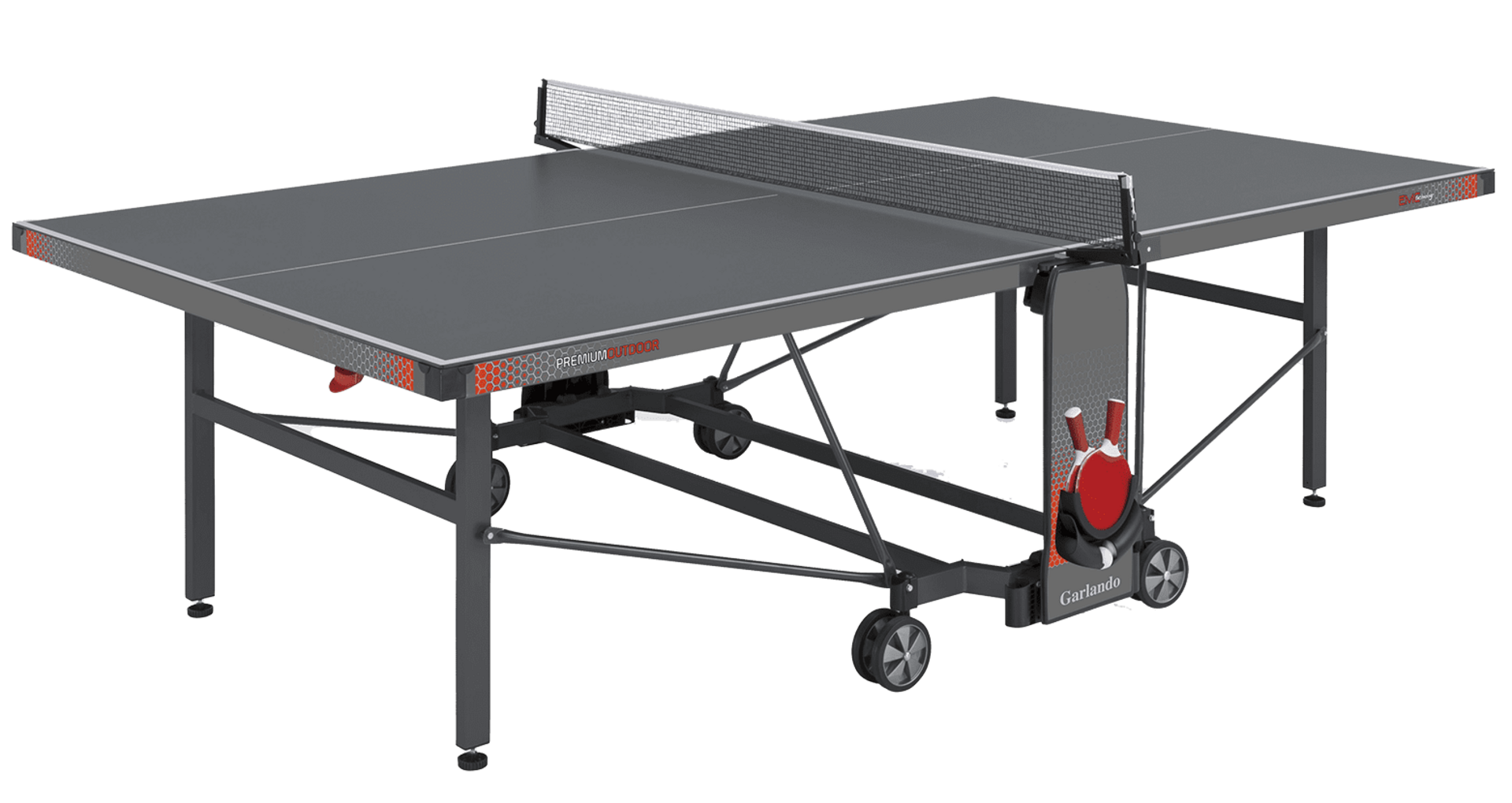 PING PONG GARLANDO PREMIUM OUTDOOR  PIANO GRIGIO