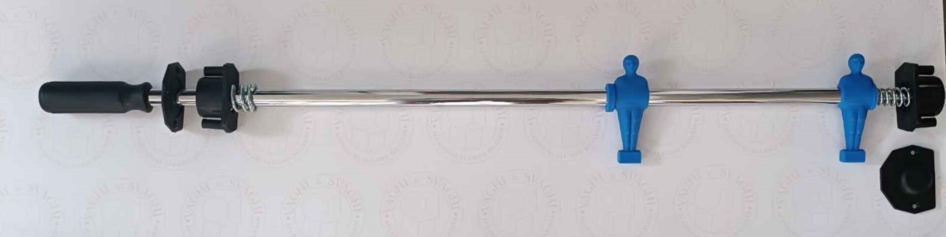 SERIE ASTE COMPLETE R/B 18 X 790 MM. ROBERTO SPORT BOCCOLA OTT/EXP
