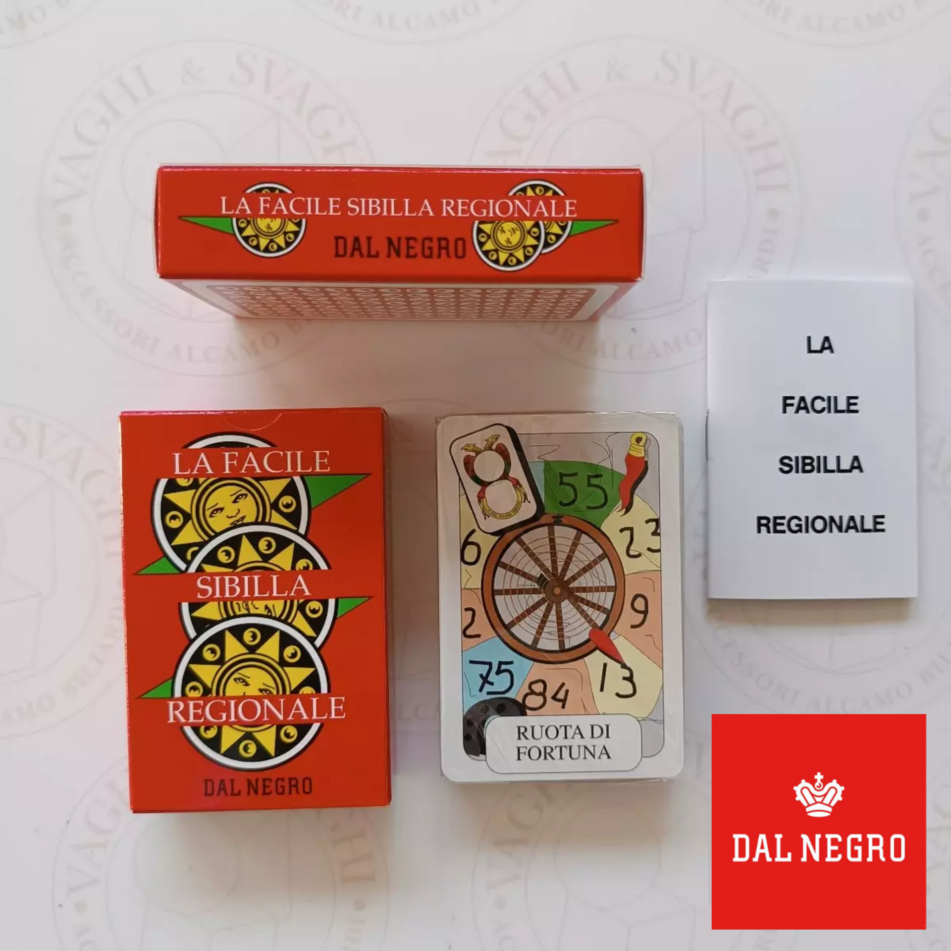 CARTE TAROCCO DAL NEGRO FACILE SIBILLA REGIONALE