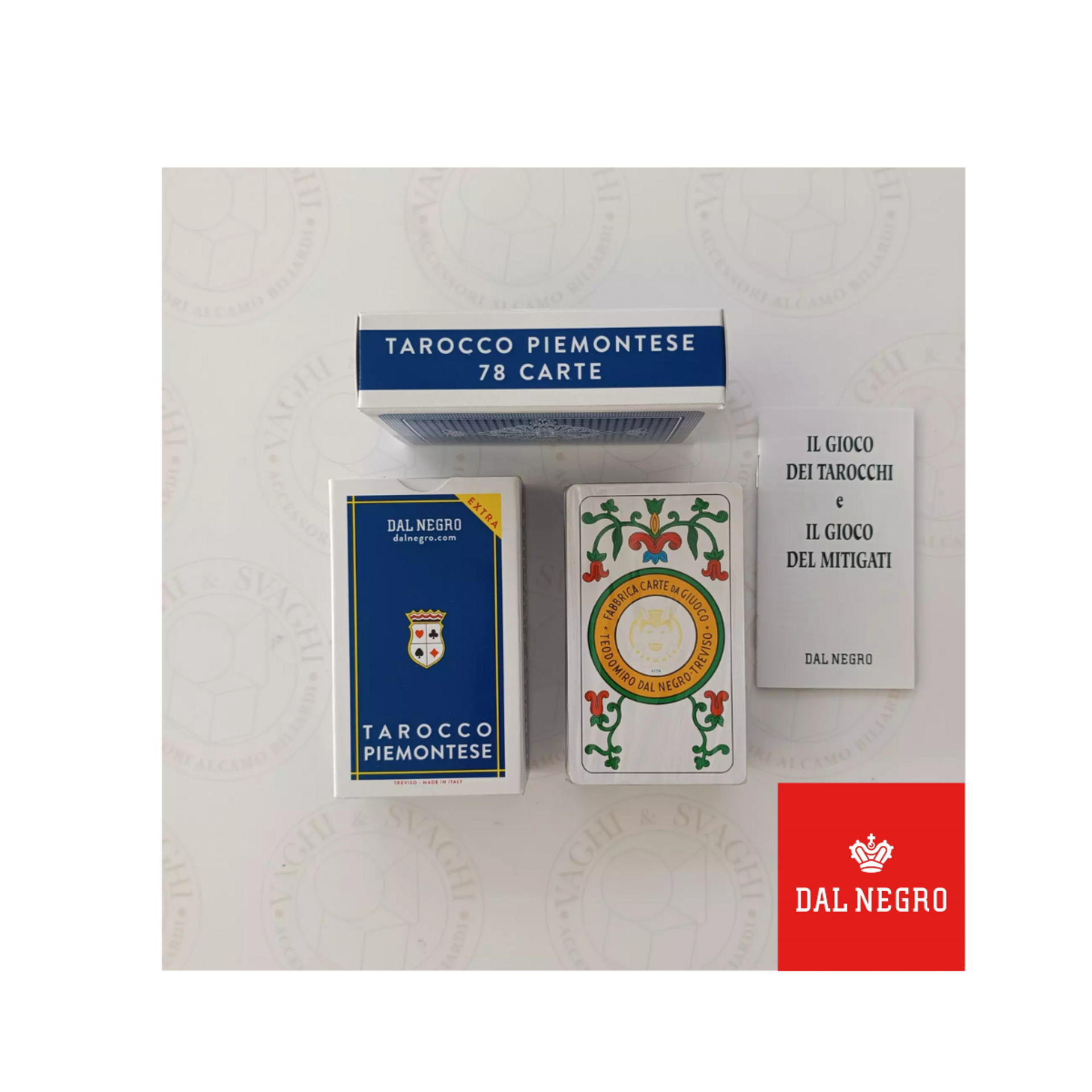 CARTE TAROCCO DAL NEGRO PIEMONTESE  EXTRA 78 B