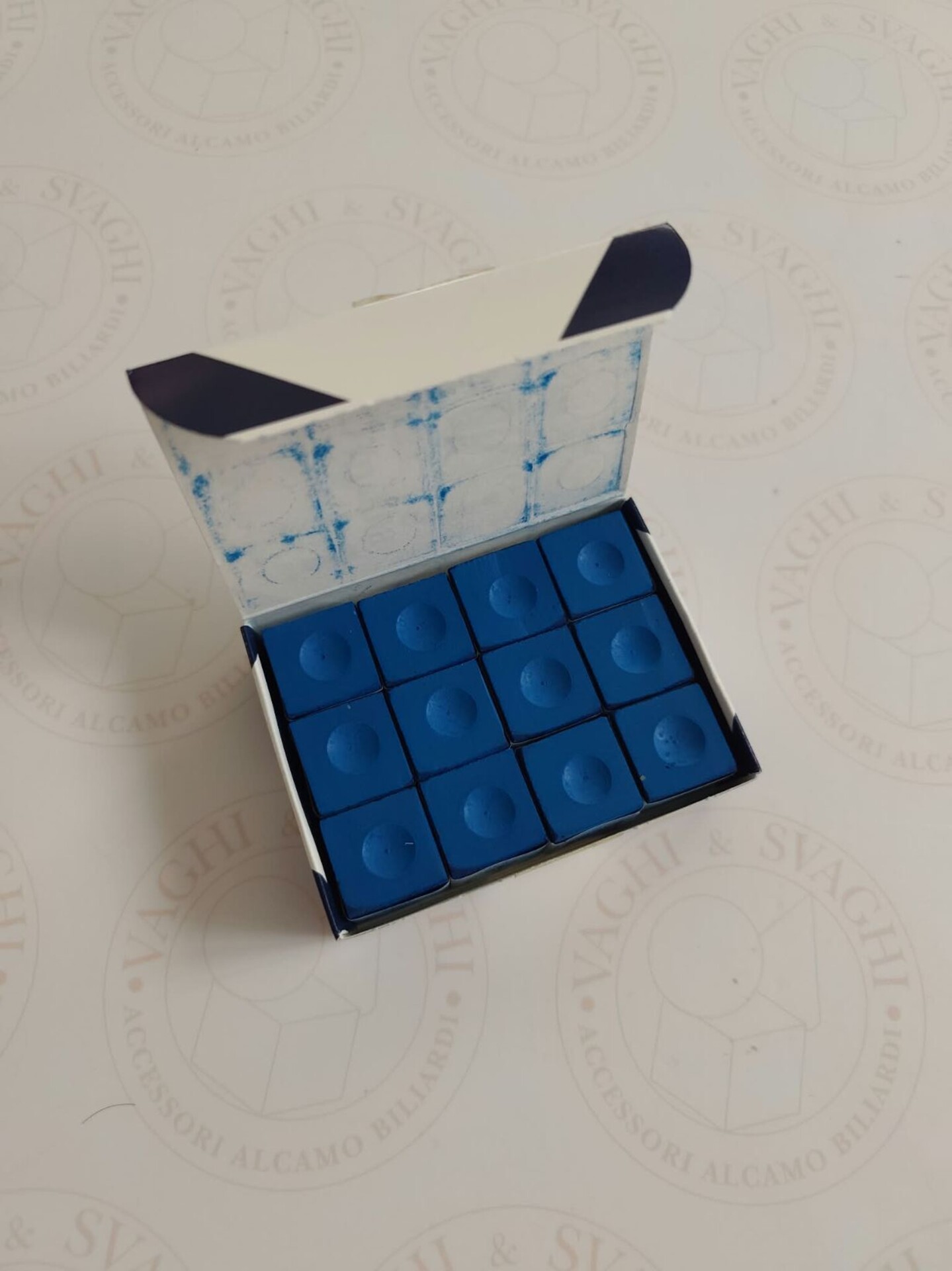 GESSO SILVER CUP 12 CUBETTI ROYAL BLU