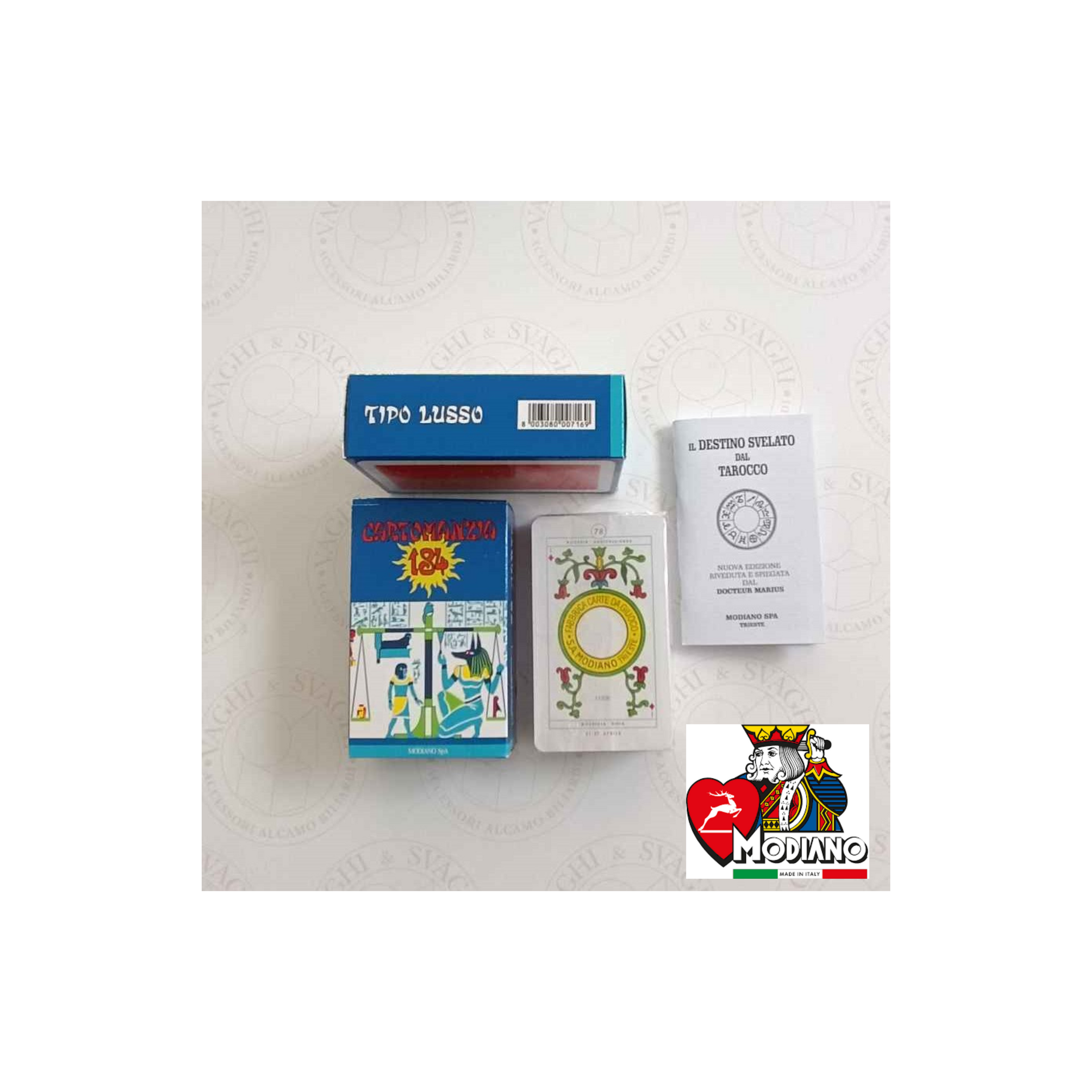 CARTE TAROCCO MODIANO CARTOMANZIA 184