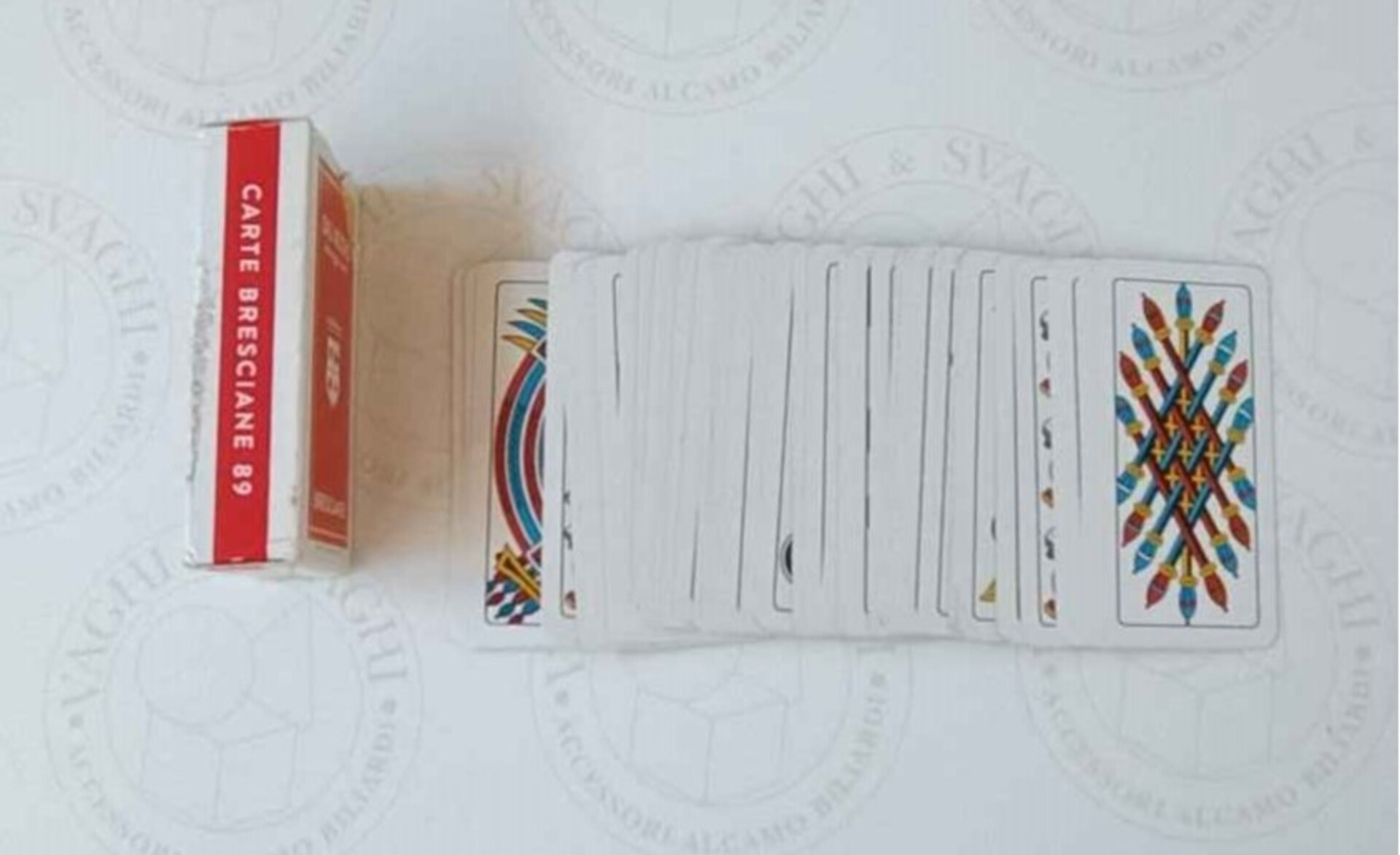 CARTE BRESCIANE DAL NEGRO N° 89 EXTRA