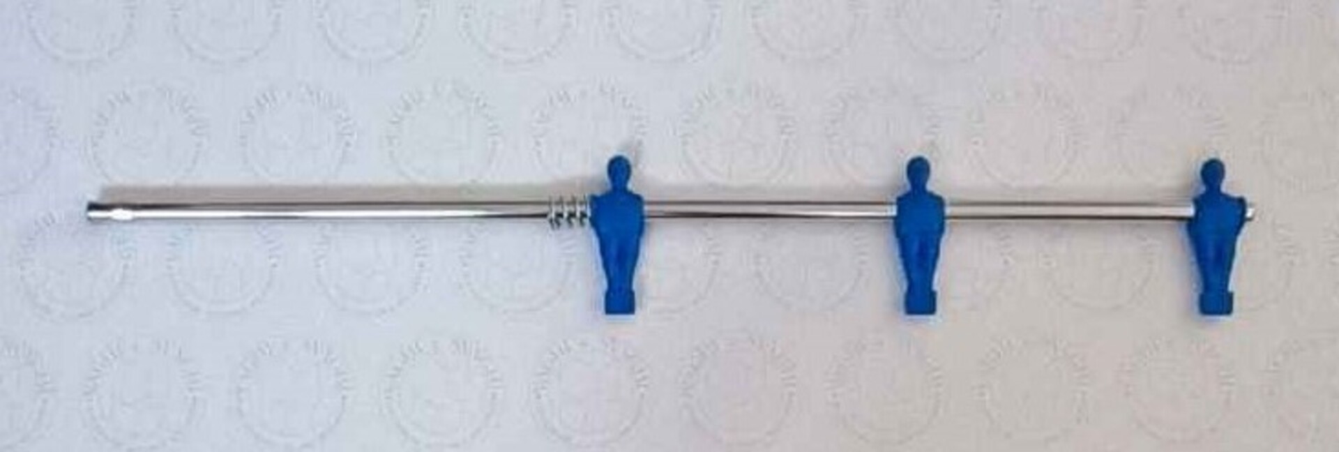 SERIE ASTE ESTERNE GARLANDO OMETTI ROSSI/BLU CON PIEDI TONDI