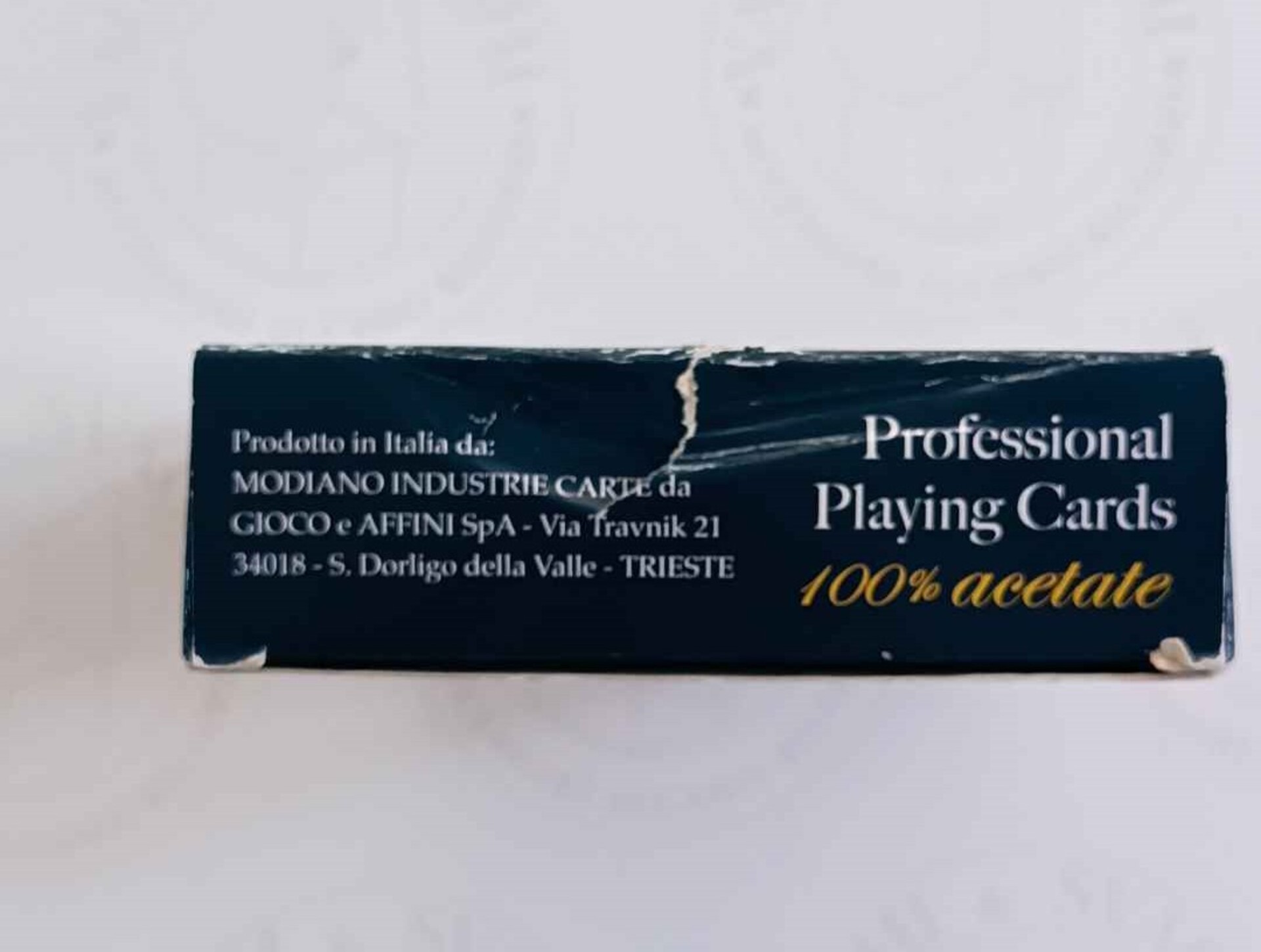 CARTE RAMINO MODIANO MODELLO ACETATO 4 REGULAR PLATINUM