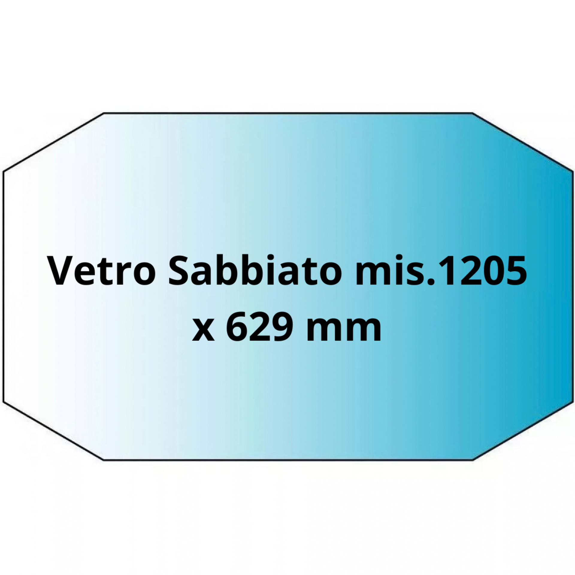 VETRO CAMPO GIOCO SABBIATO GARLANDO MIS. 1205 X 629 MM
