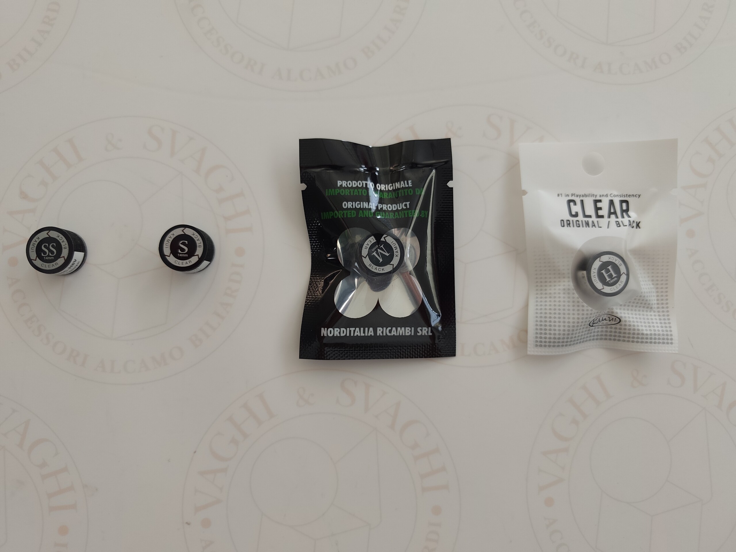 CUOIO BLACK CLEAR 14 MM KAMUI SUPER SOFT-SOFT-MEDIUM-HARD