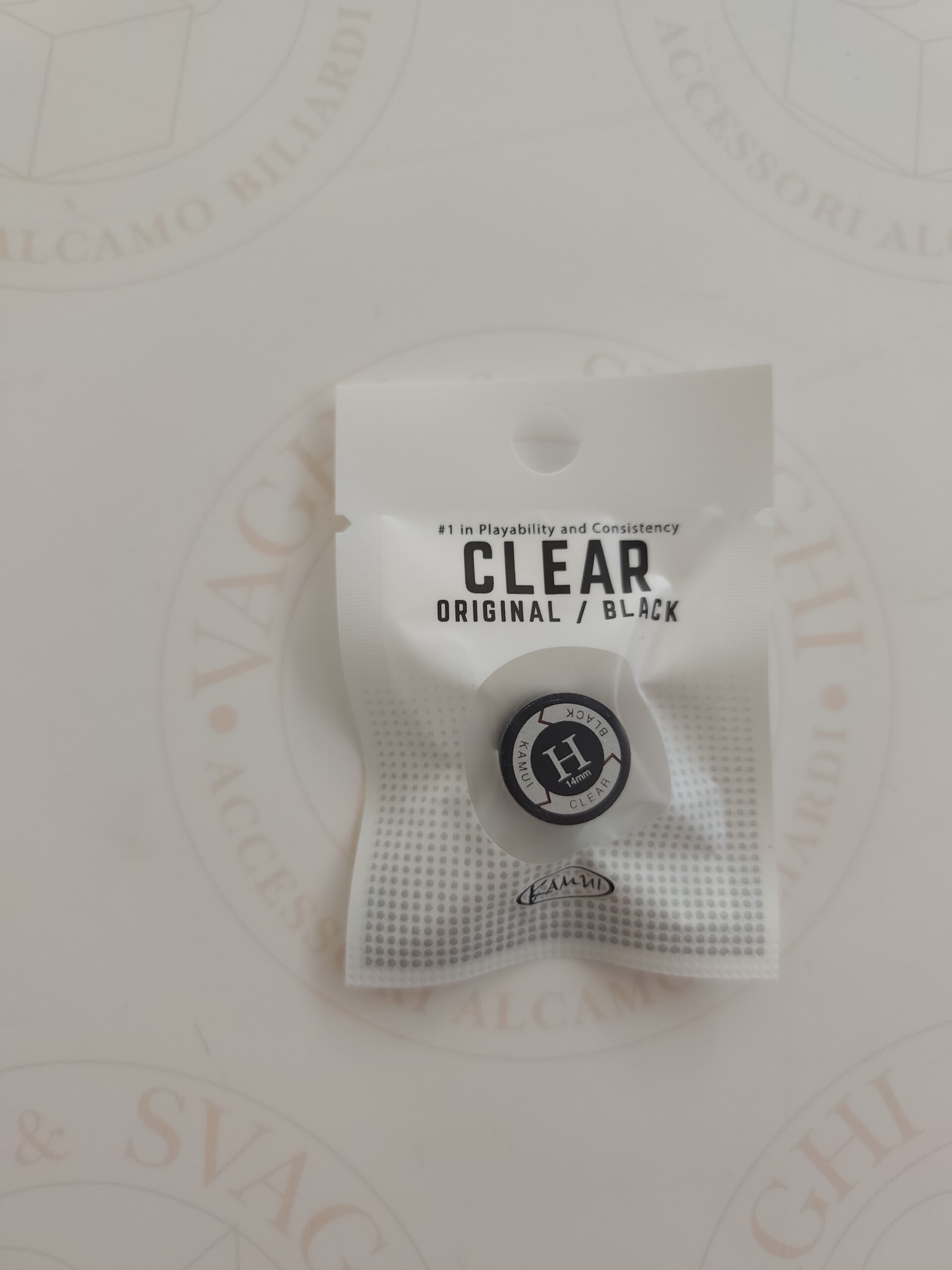 CUOIO BLACK CLEAR 14 MM KAMUI SUPER SOFT-SOFT-MEDIUM-HARD