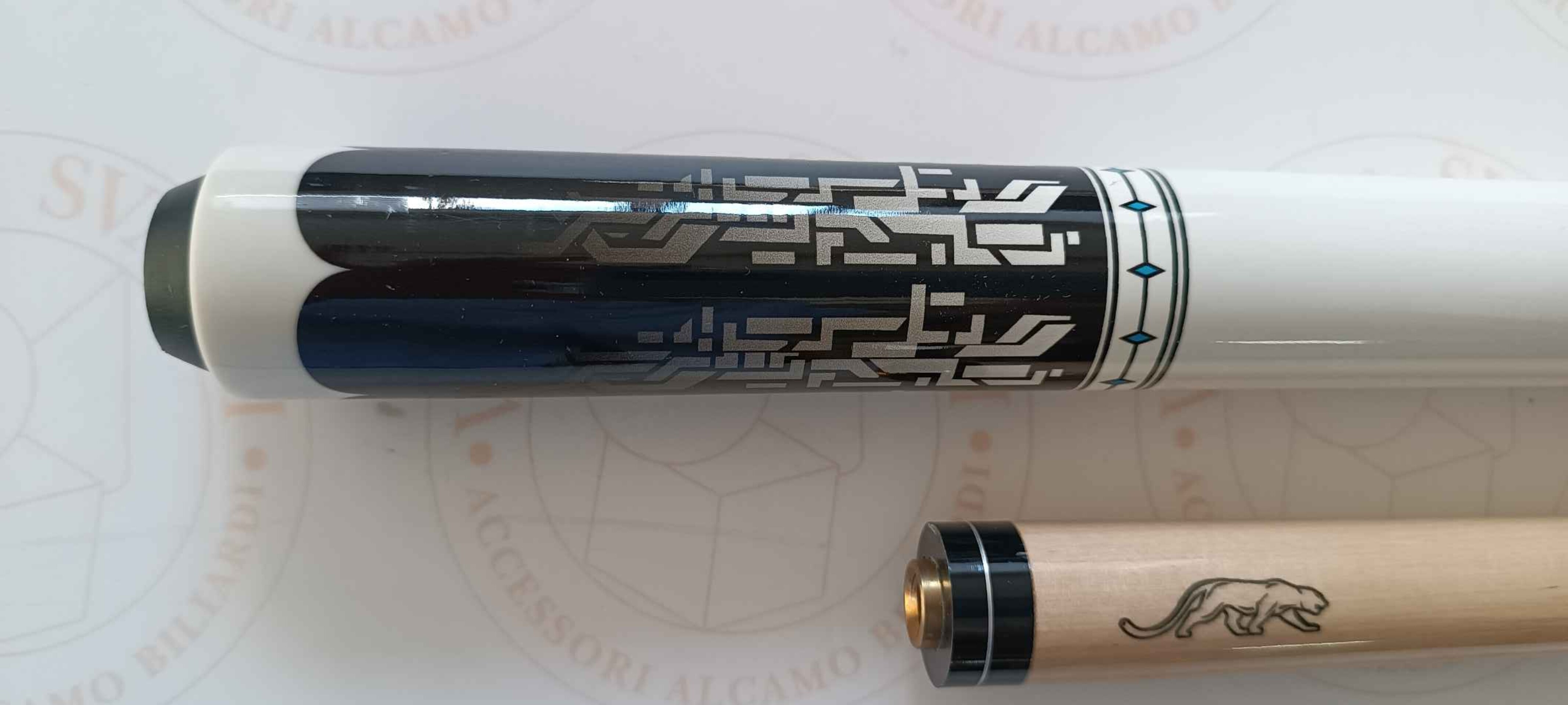 STECCA PER GIOCO POOL PANTERA BIANCA  2 PZ.