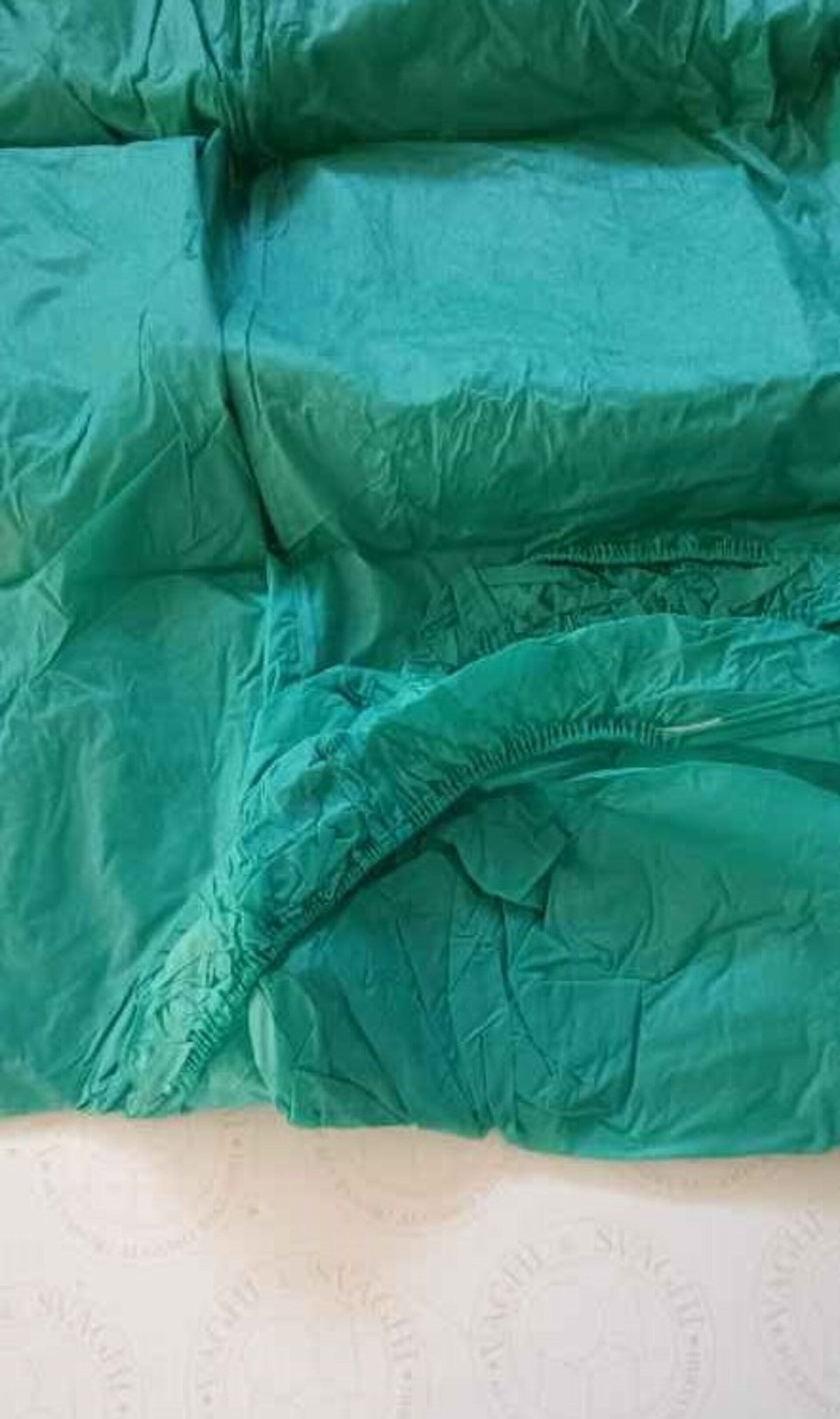 COPERTA PER BILIARDO 5M IN PLASTICA VERDE