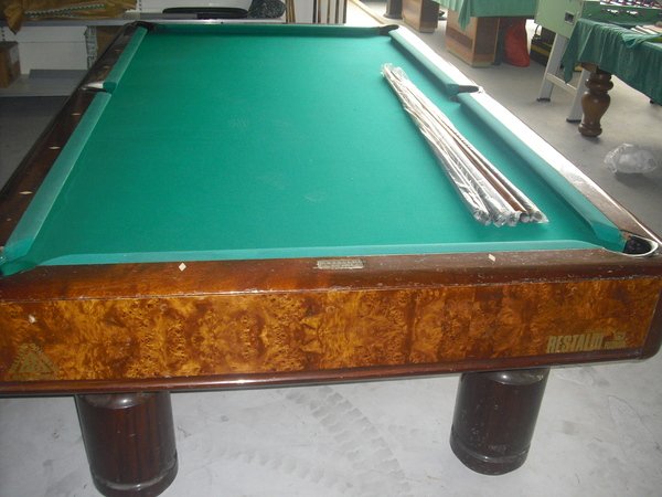 BILIARDO  POOL 6 GAMBE RESTALDI