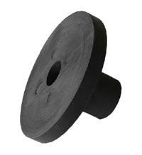 INSERTO TONDO IN GOMMA ROBERTO SPORT PER PUNTALE 80 X 80