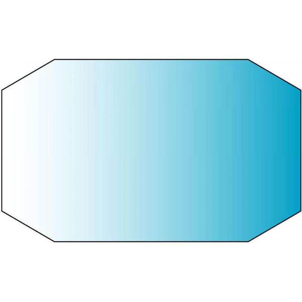 VETRO CAMPO GIOCO GARLANDO SABBIATO 1140 X 629 MM. PER ANGOLI ALTI