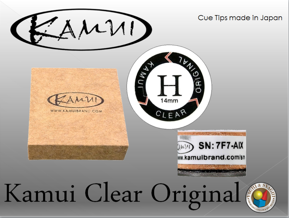 CUOIO KAMUI ORIGINAL CLEAR HARD DIAM. 14 MM KAMUI CLEAR ORIGINAL HARD DIAM. 14 MM