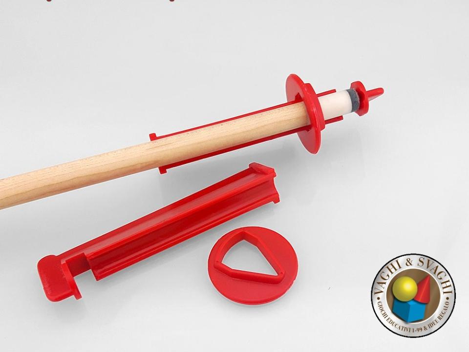 PRESSACUOIO NORDITALIA IN PLASTICA ROSSO