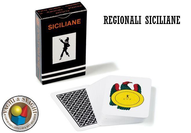 CARTE SICILIANE NTP 100% IN PVC
