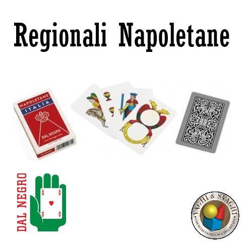 CARTE NAPOLETANE DAL NEGRO ITALIA ASTUCCIO ROSSO