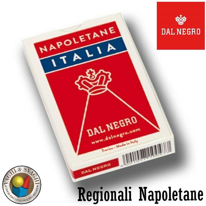 CARTE NAPOLETANE DAL NEGRO ITALIA ASTUCCIO ROSSO