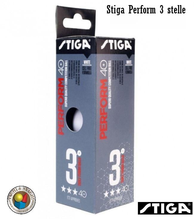 PALLINE STIGA PERFORM ABS BIANCHE 3 STELLE SET 3 PZ.