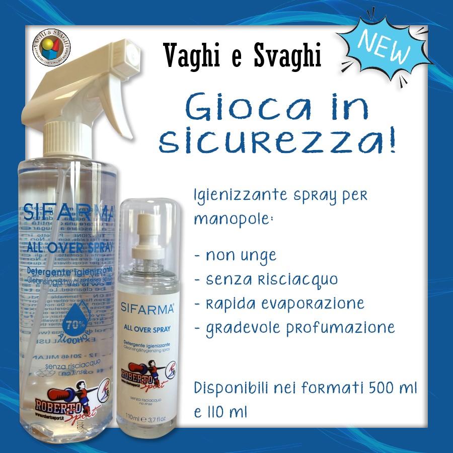 SPRAY IGIENIZZANTE ROBERTO SPORT DA 110 ML.