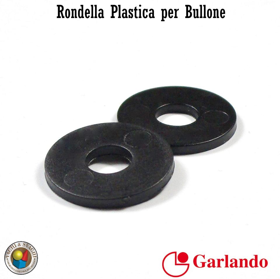 RONDELLA IN PLASTICA GARLANDO PER BULLONI SET 10 PZ.