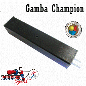 GAMBA IN FERRO NERO ROBERTO SPORT PER MODELLO CHAMPION