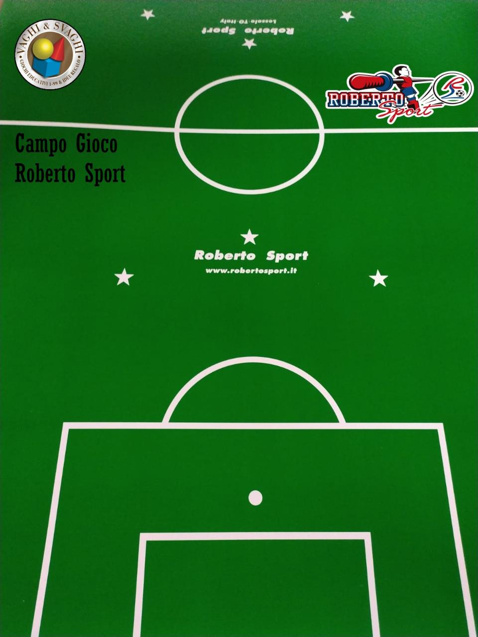 CAMPO GIOCO PER CALCIO BALILLA ROBERTO SPORT DI CARTA CM. 110