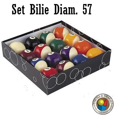 BILIE  SET POOL OAH ECONOMICHE DIAM. 57 MM