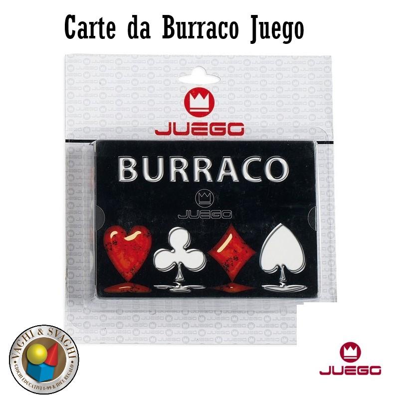 CARTE DA GIOCO JUEGO BURRACO 100% PLASTICA