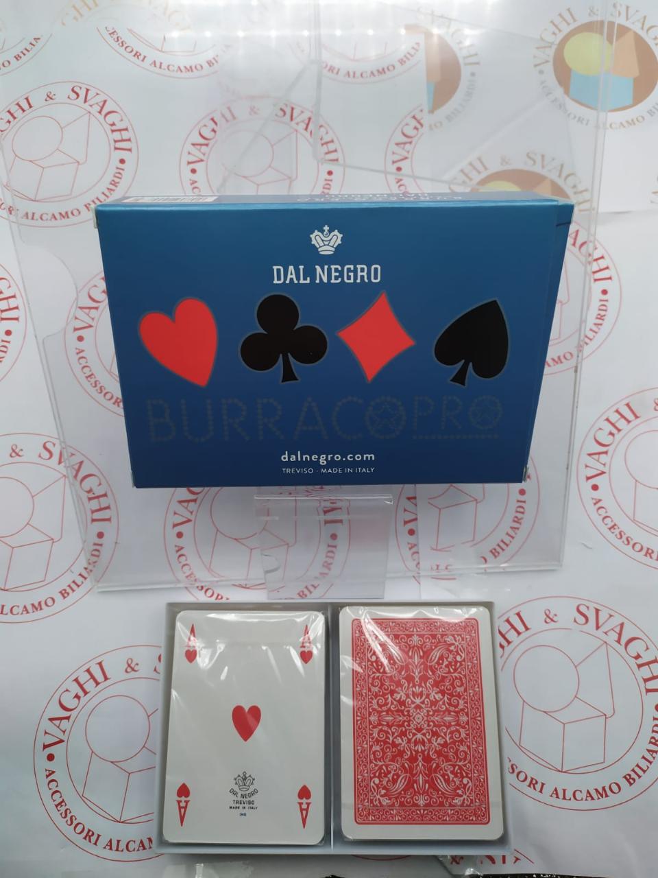 CARTE DAL NEGRO BURRACO PRO PLASTICA
