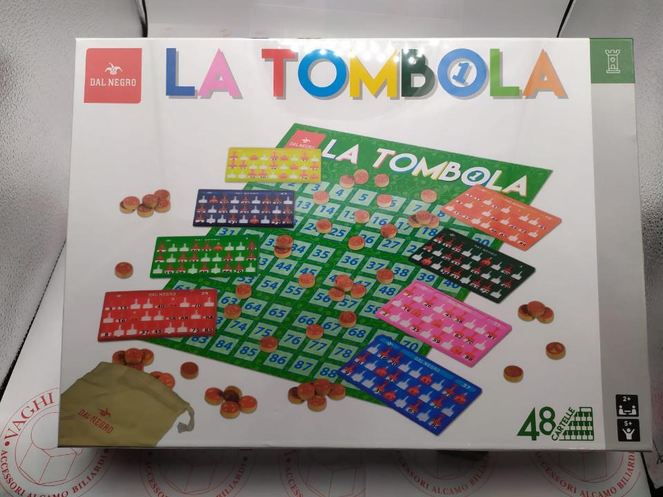 TOMBOLA DAL NEGRO 48 CARTELLE