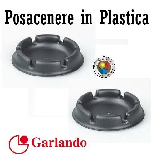 POSACENERE PER CALCIO BALILLA GARLANDO IN PLASTICA NERA