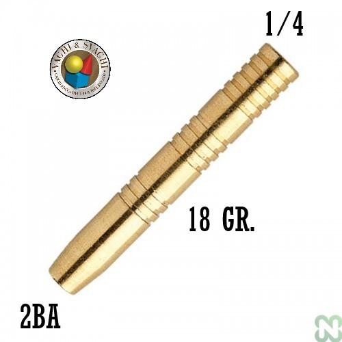 CORPO PER FRECCETTE NORDITALIA IN OTTONE 1/4 - 2BA 18 GR.