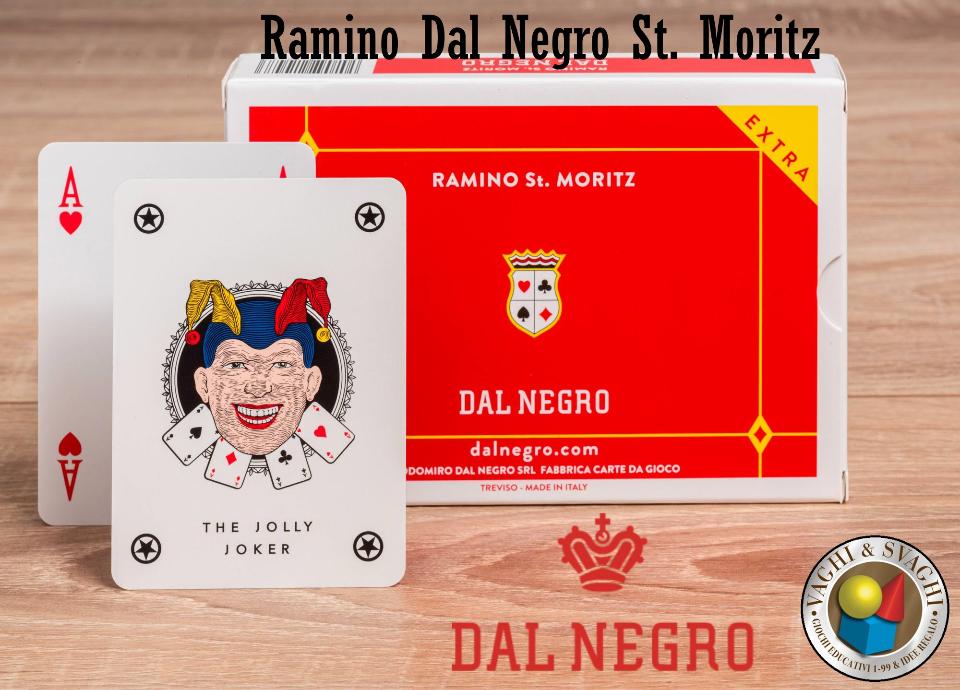 CARTE DA GIOCO DAL NEGRO RAMINO ST MORITZ