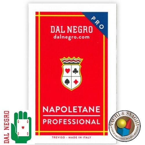 CARTE NAPOLETANE DAL NEGRO N° 82 PRO ASTUCCIO ROSSO